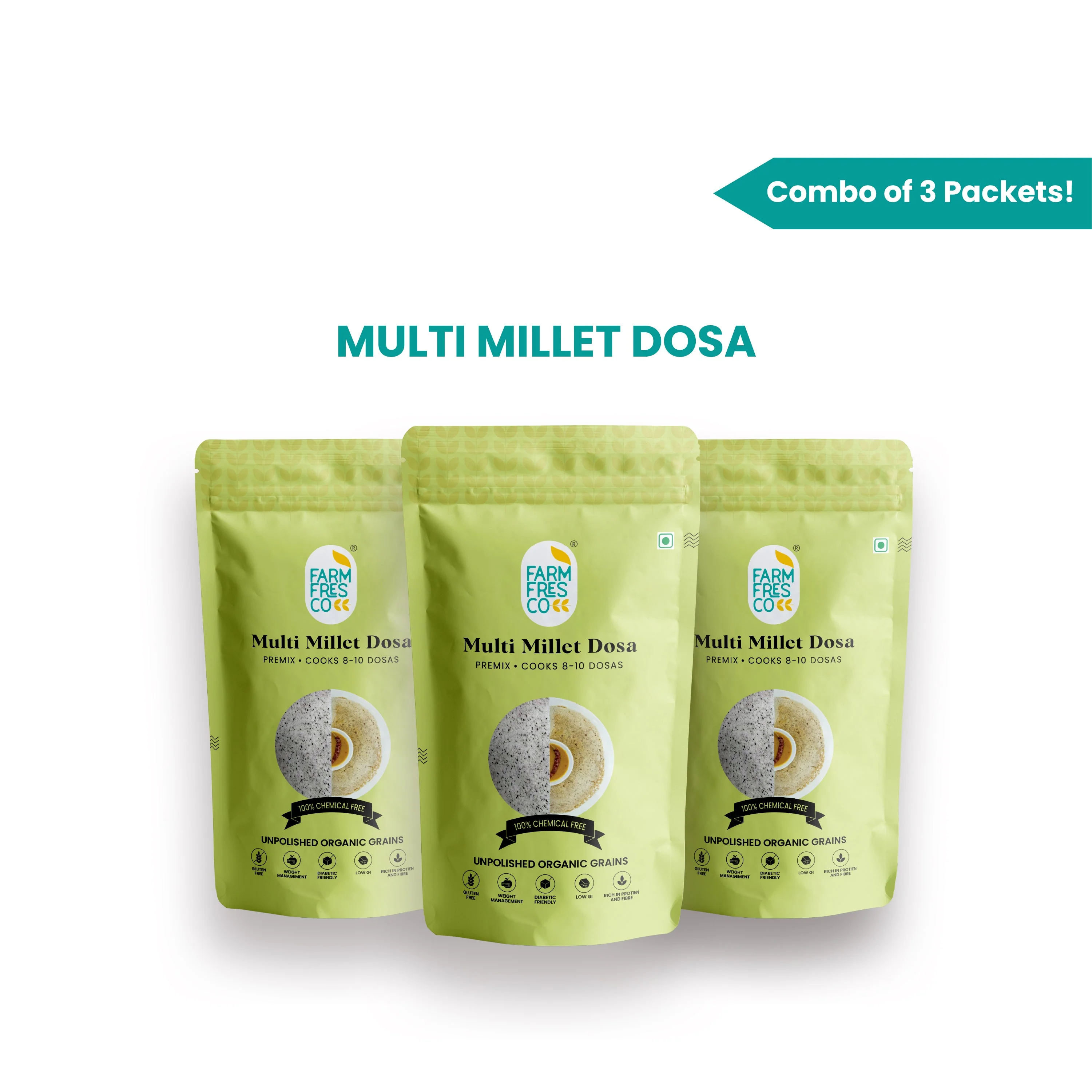 Multi Millet Dosa | 7 Millet Blend | 165g, Pack of 1 - Image 13
