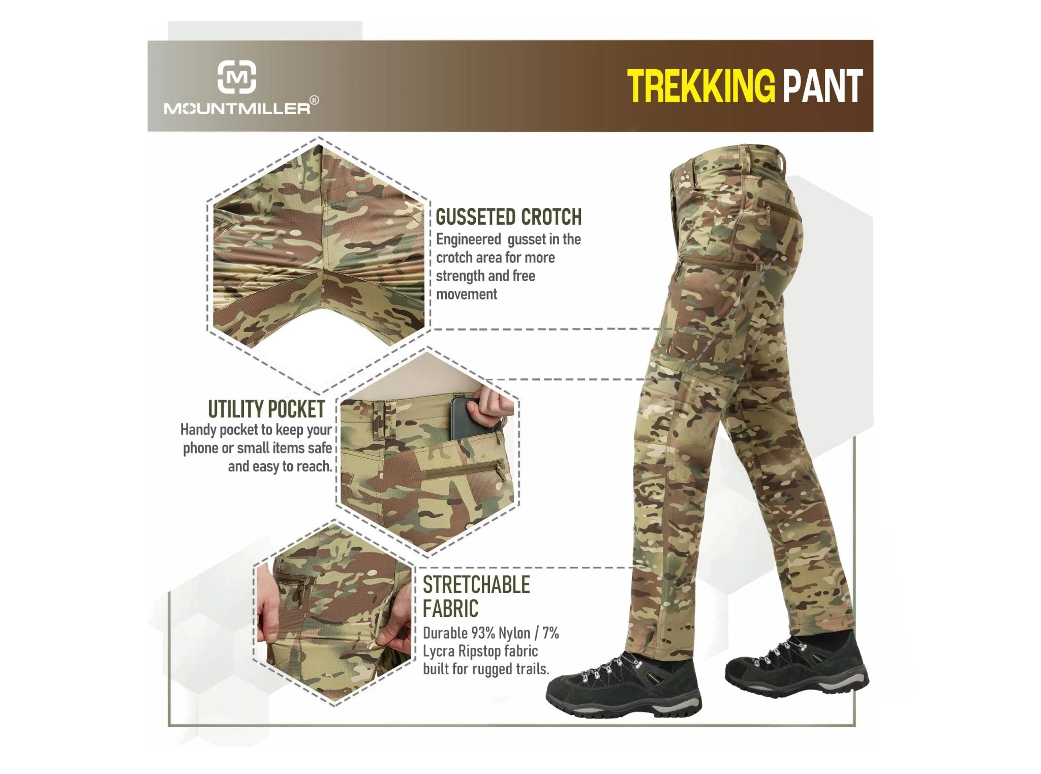 Multicam PathFinder Trekking Pant - Image 6