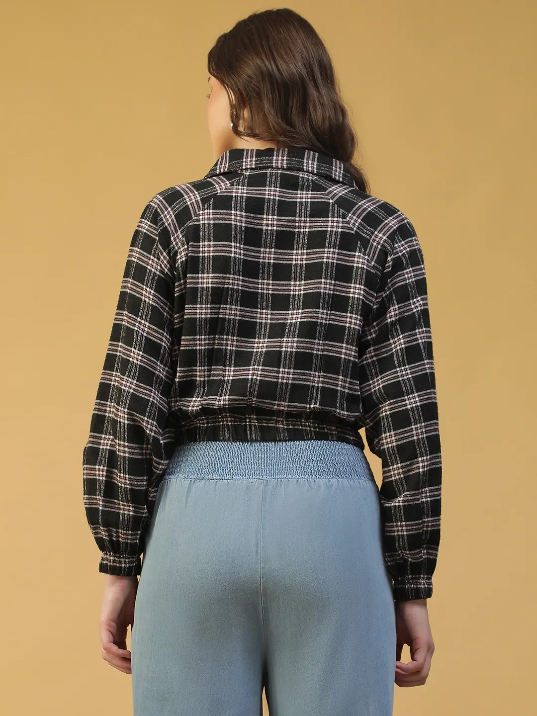 Multicolor Check Women’s Shirt - Image 3