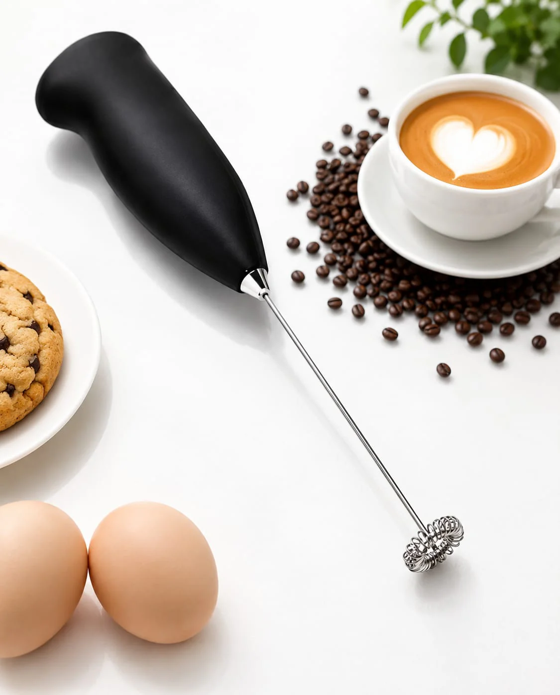 Turbo-Speed Milk Frother & Coffee Whisk – Powerful Portable Handheld Mixer - Image 2