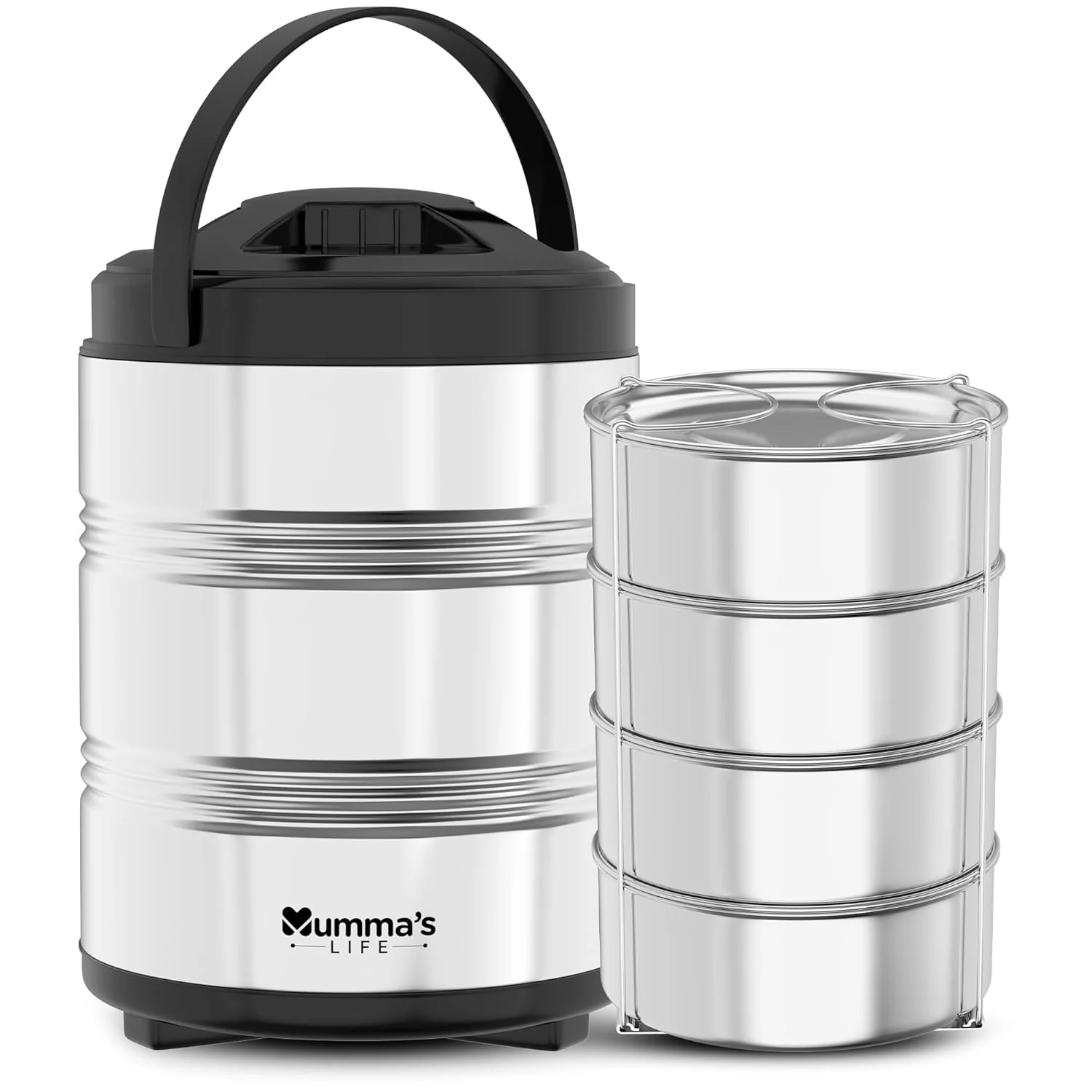 Multipurpose Stainless Steel Office Tiffin