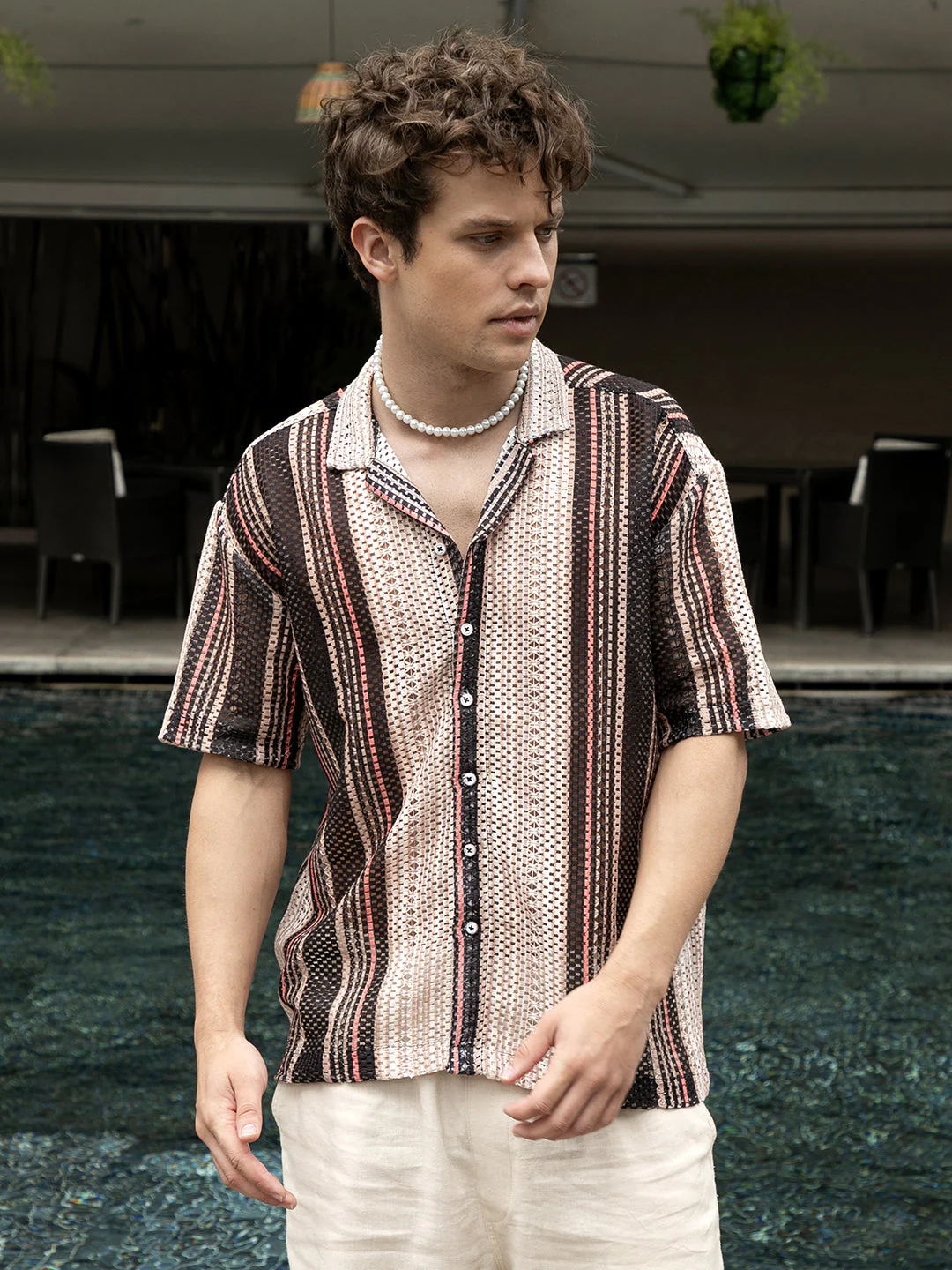 Multitrack Knit Oversized Shirt - Image 2