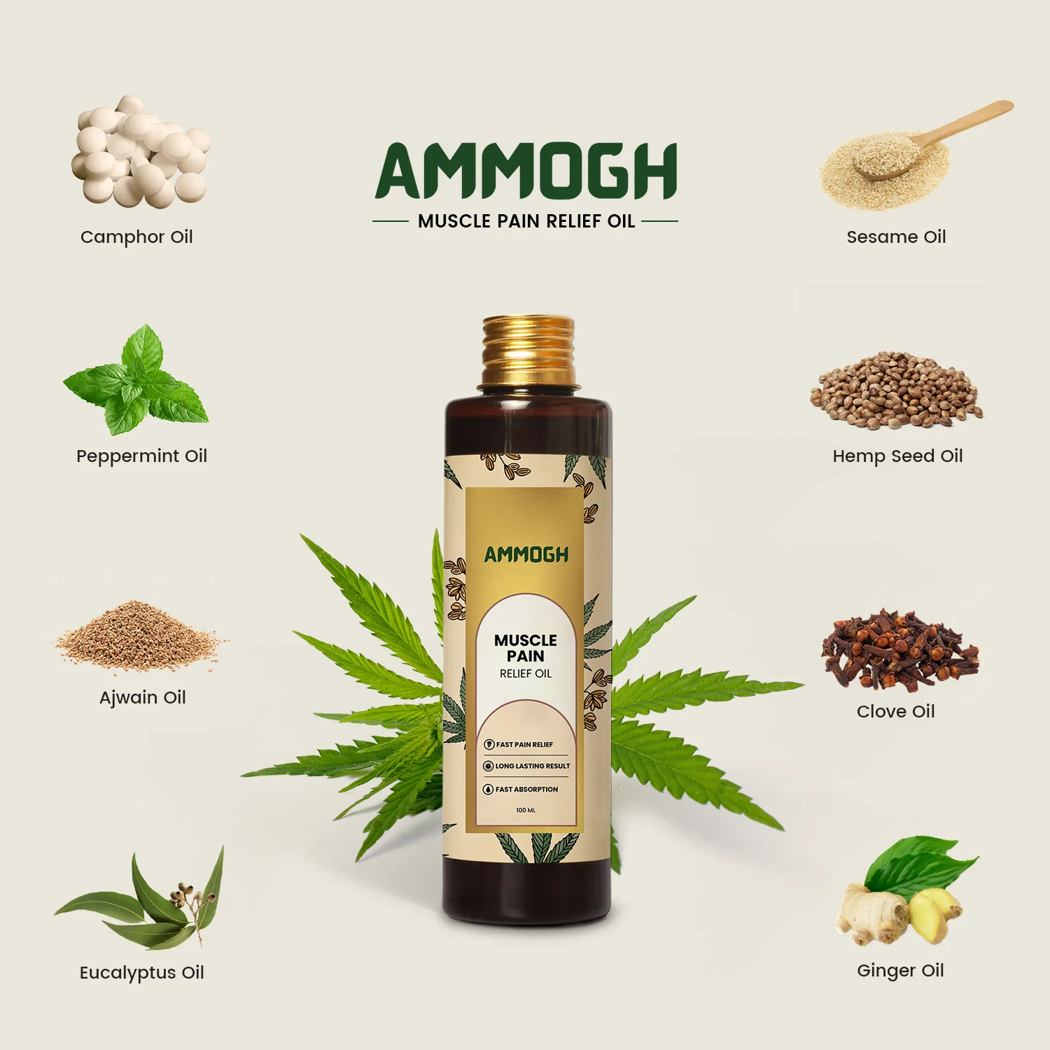 Muscle Pain Relief Oil - Image 2