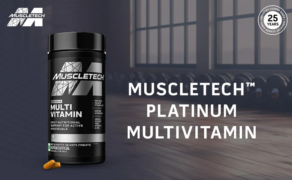 MuscleTech Platinum Multivitamin,60 Tablets - Image 2