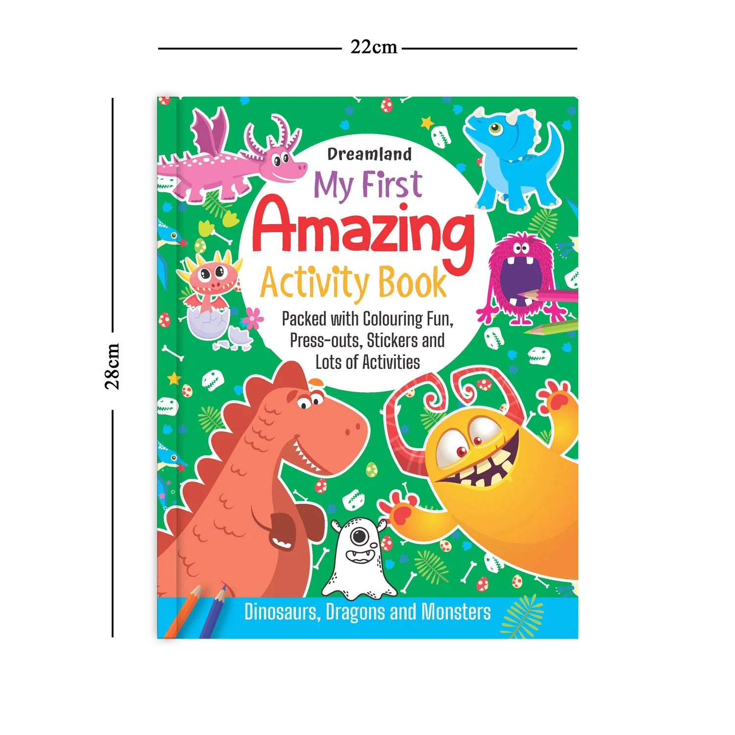 My First Amazing Activity Book- Dinosaurs, Dragons and Monsters - Image 2