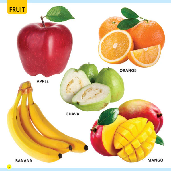 My First Library Fruits and Vegetables - Image 2
