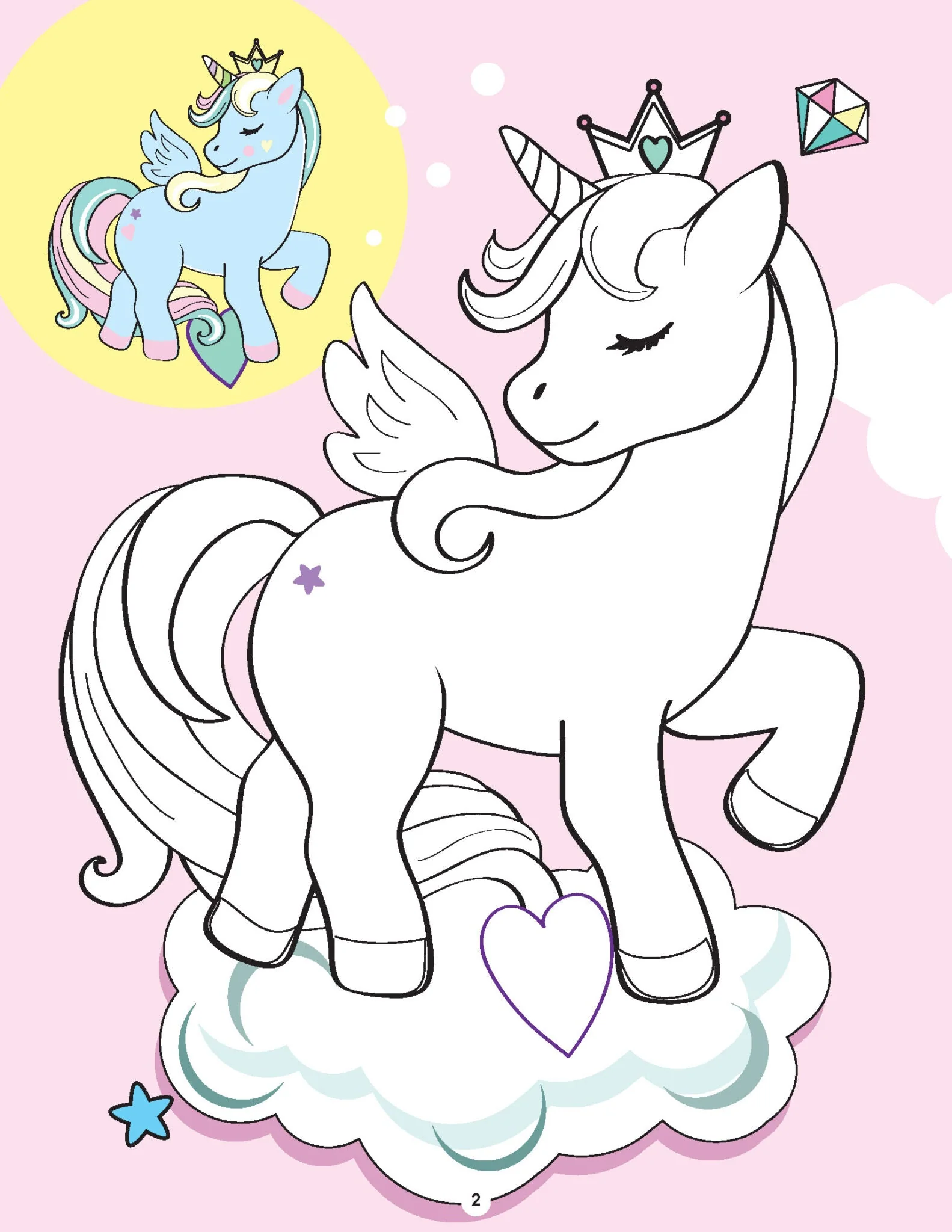 My Magical Unicorn Copy Colour Book for Children Age 2 -7 Years - Make Your Own Magic Colouring Book - Image 4
