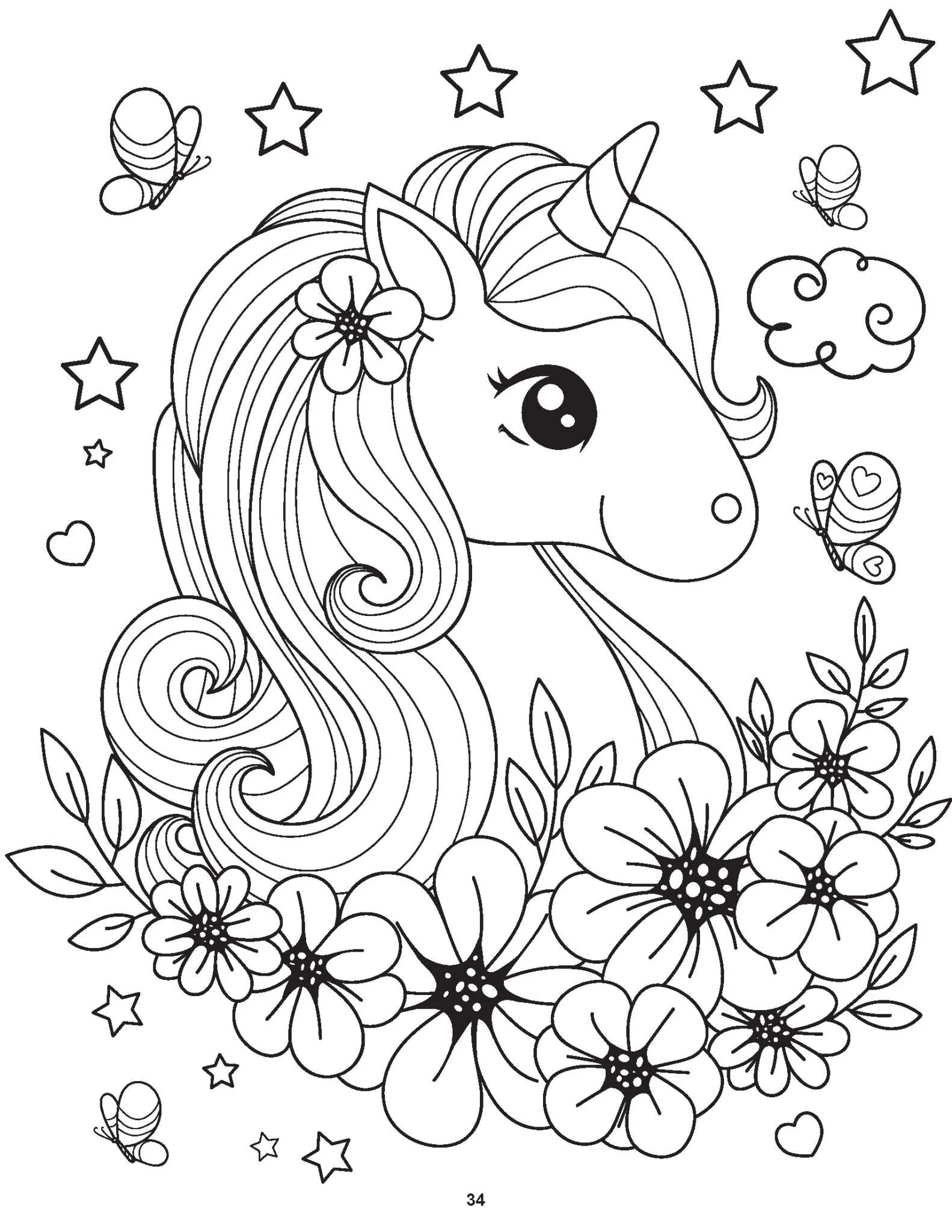 My Unicorn Colouring Book for Children Age 2 -7 Years - Image 8