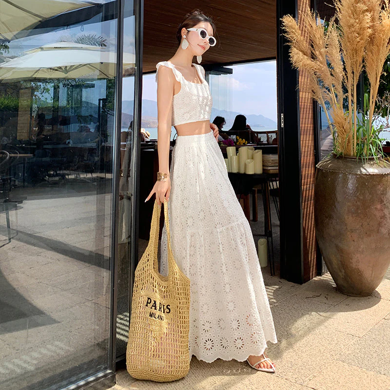 Myla Embroidery Skirt Set - Image 4