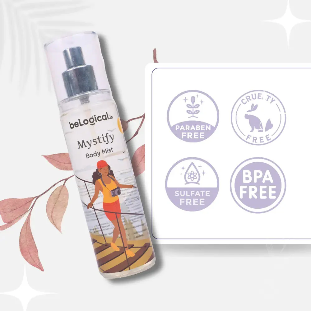 Mystify Body Mist | Fresh & Floral Fragrance | Long-Lasting Fragrance | Body Mist | 100ml - Image 3