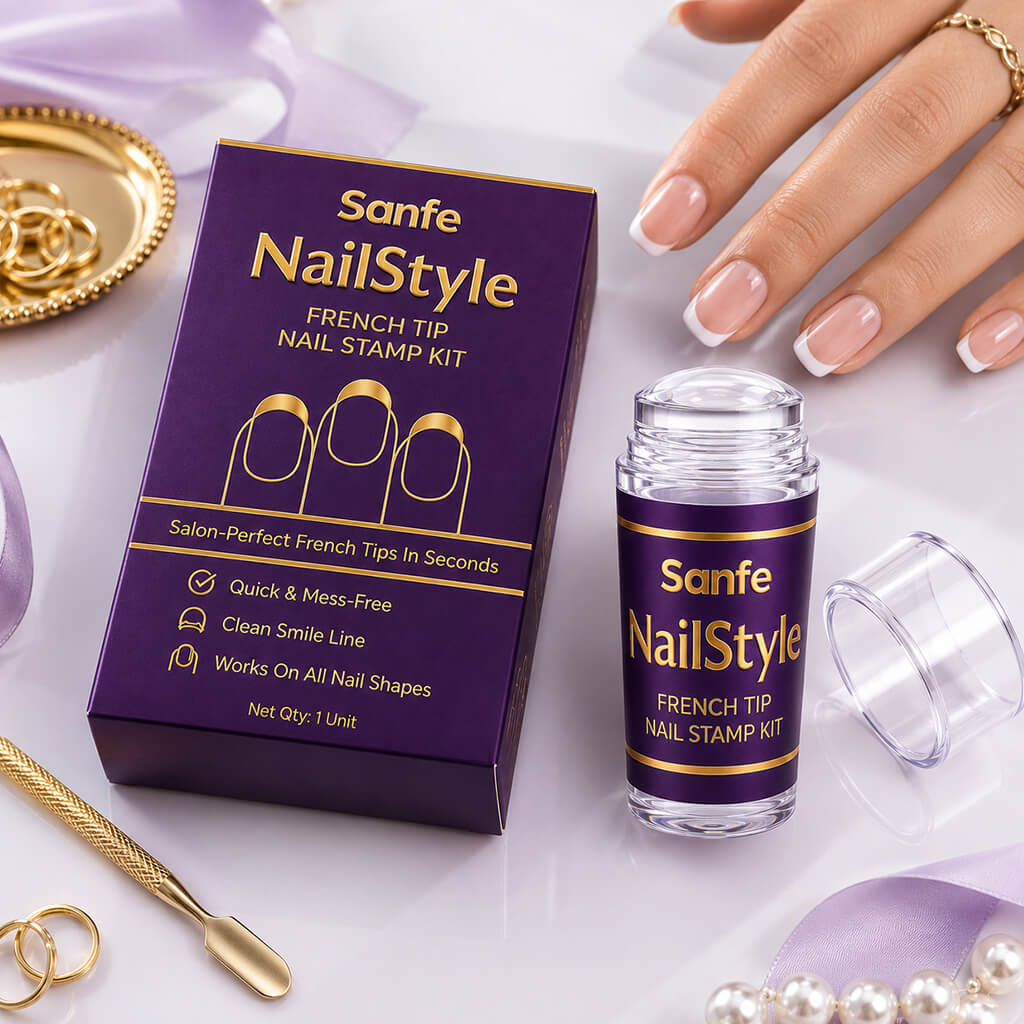 NailStyle French tip nail stamp kit - Image 5