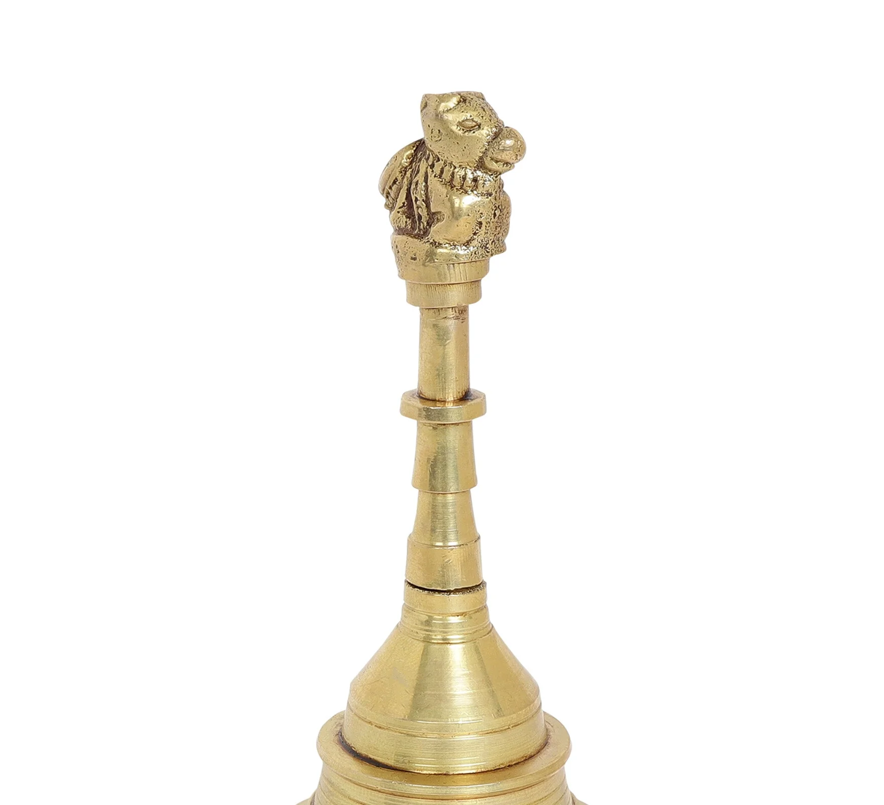 Nandi Brass Prayer Bell | 100% Pure Brass - Image 10