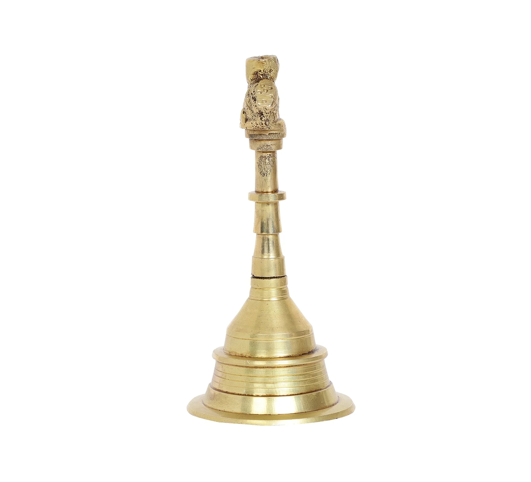 Nandi Brass Prayer Bell | 100% Pure Brass - Image 9