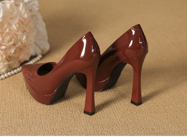 Naomi Luxe High Heel Pumps - Image 9