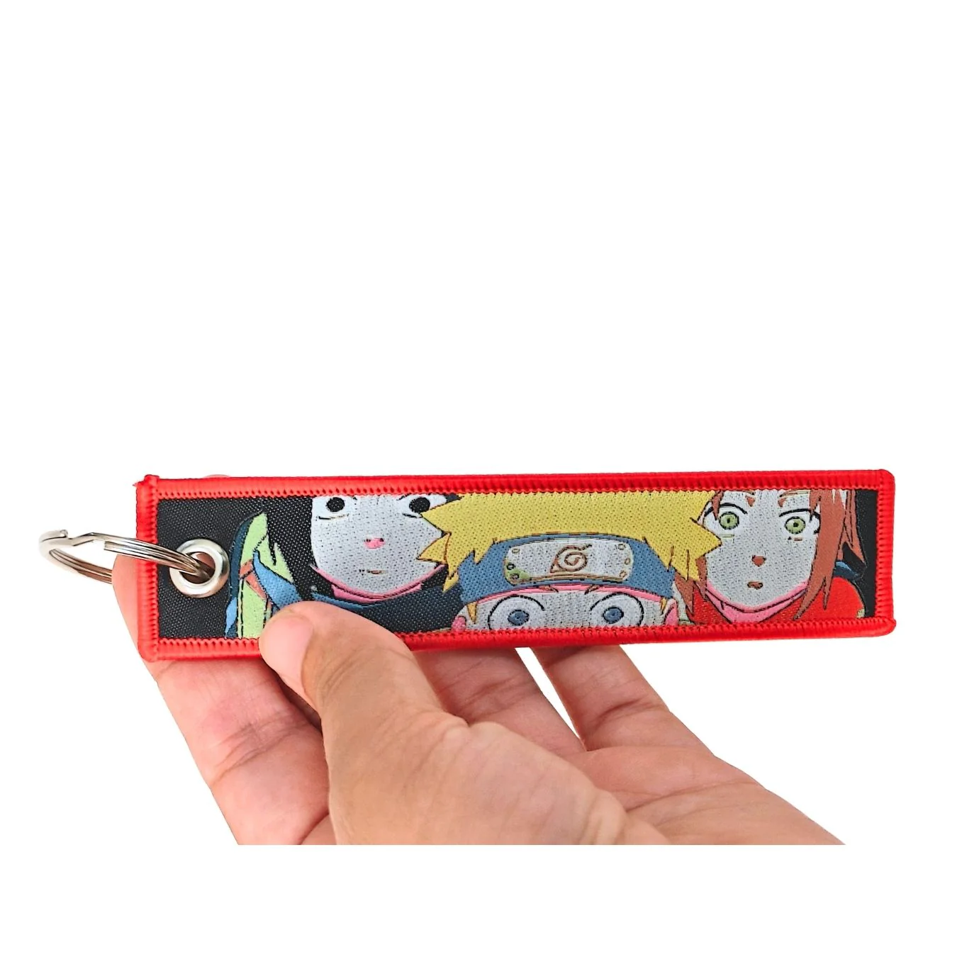 Naruto | Double Sided Woven Keychain (13 cm) - Image 2