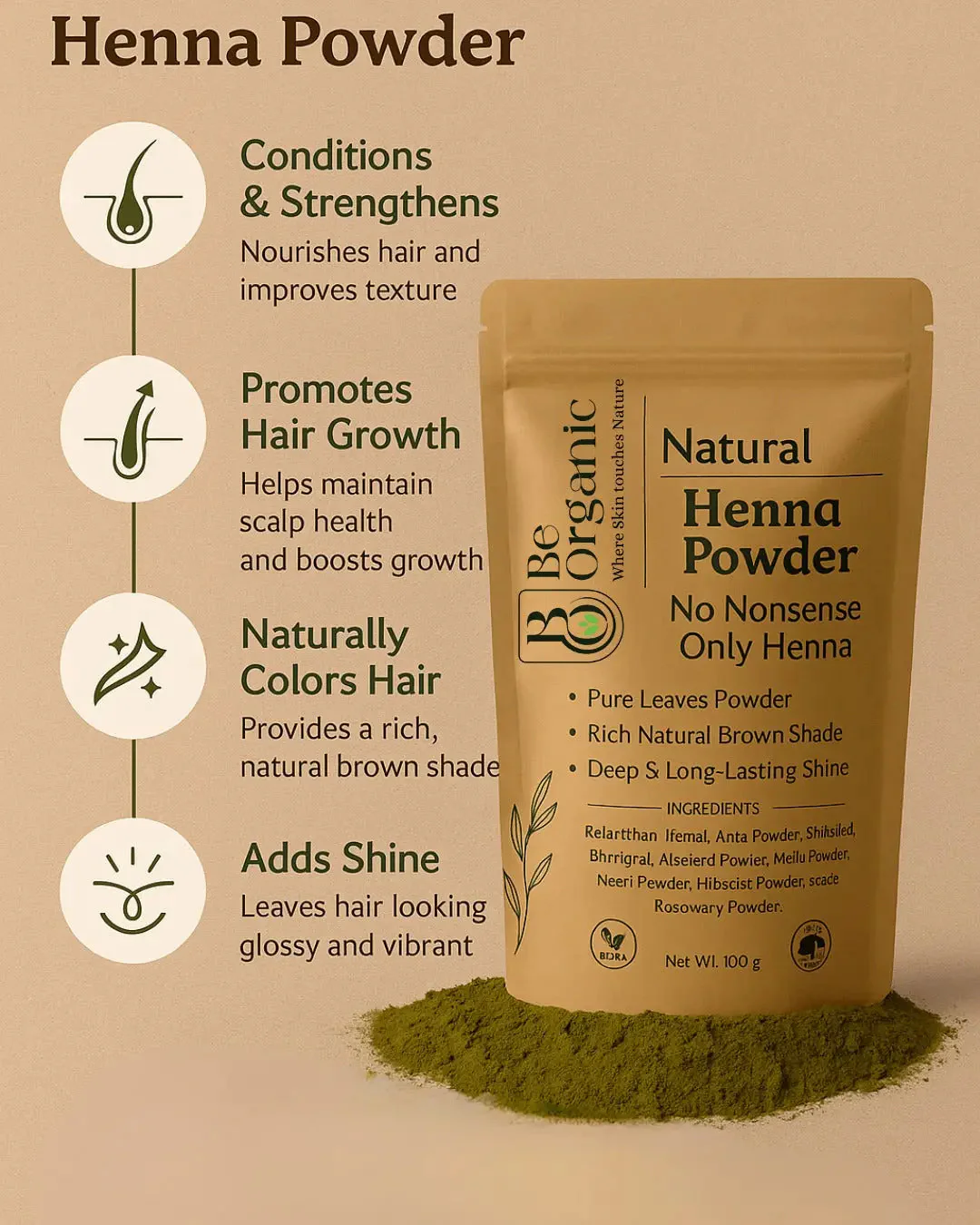 Natural Henna Powder - Image 7