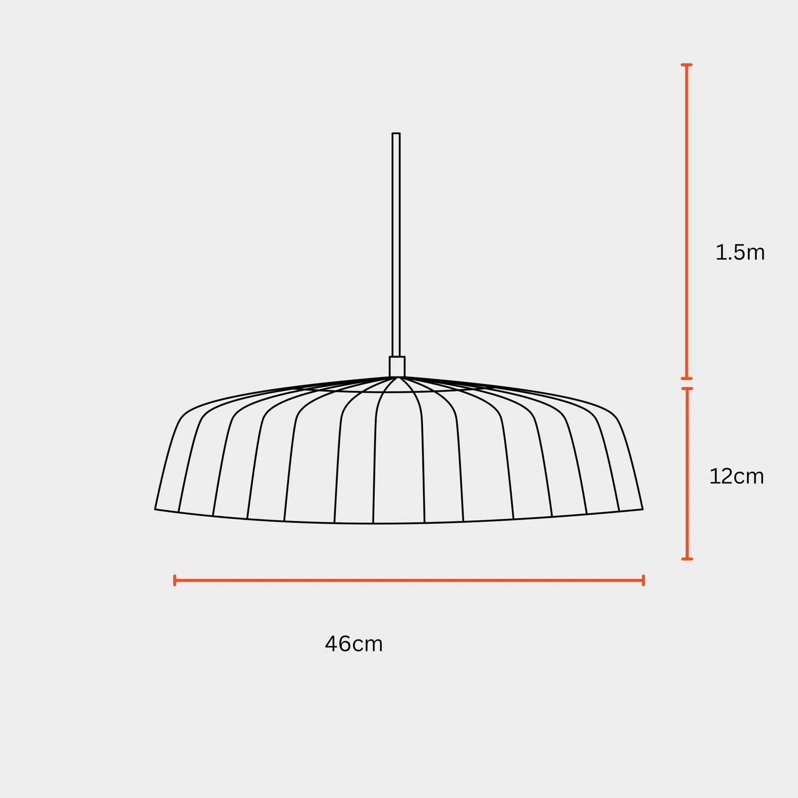Natural Opulence Pendant Light - Ergonomic Conical Design, Natural Rattan And Cane - Image 7