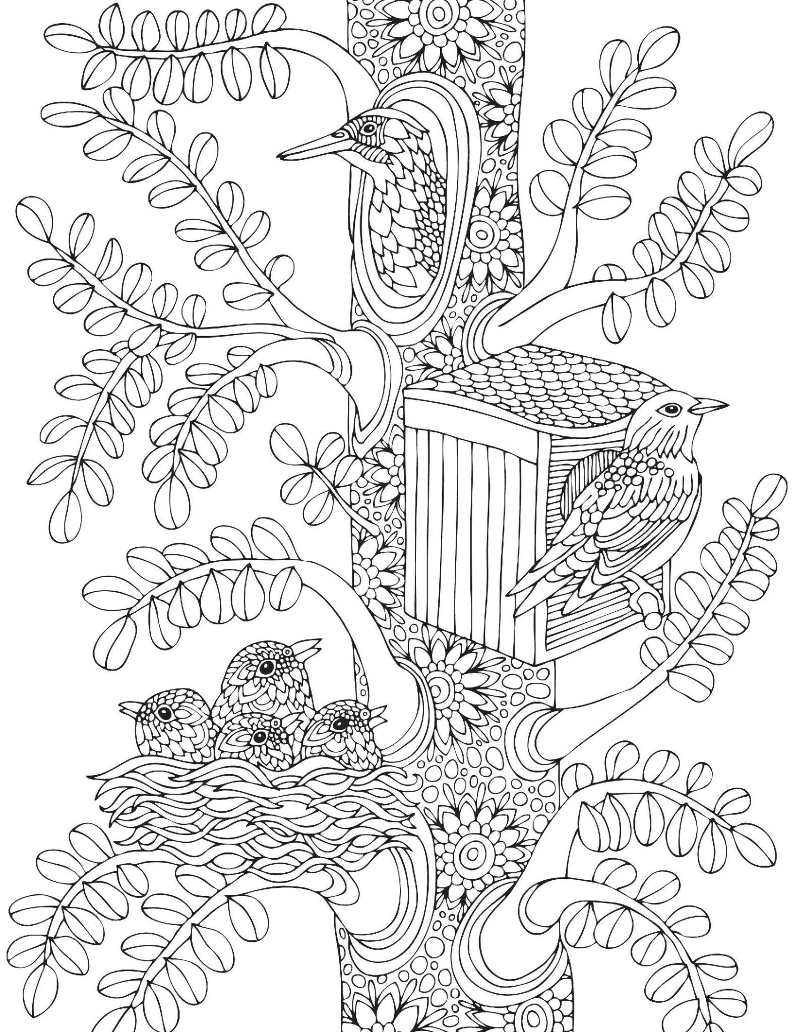 Nature – Colouring Book for Adults - Image 2