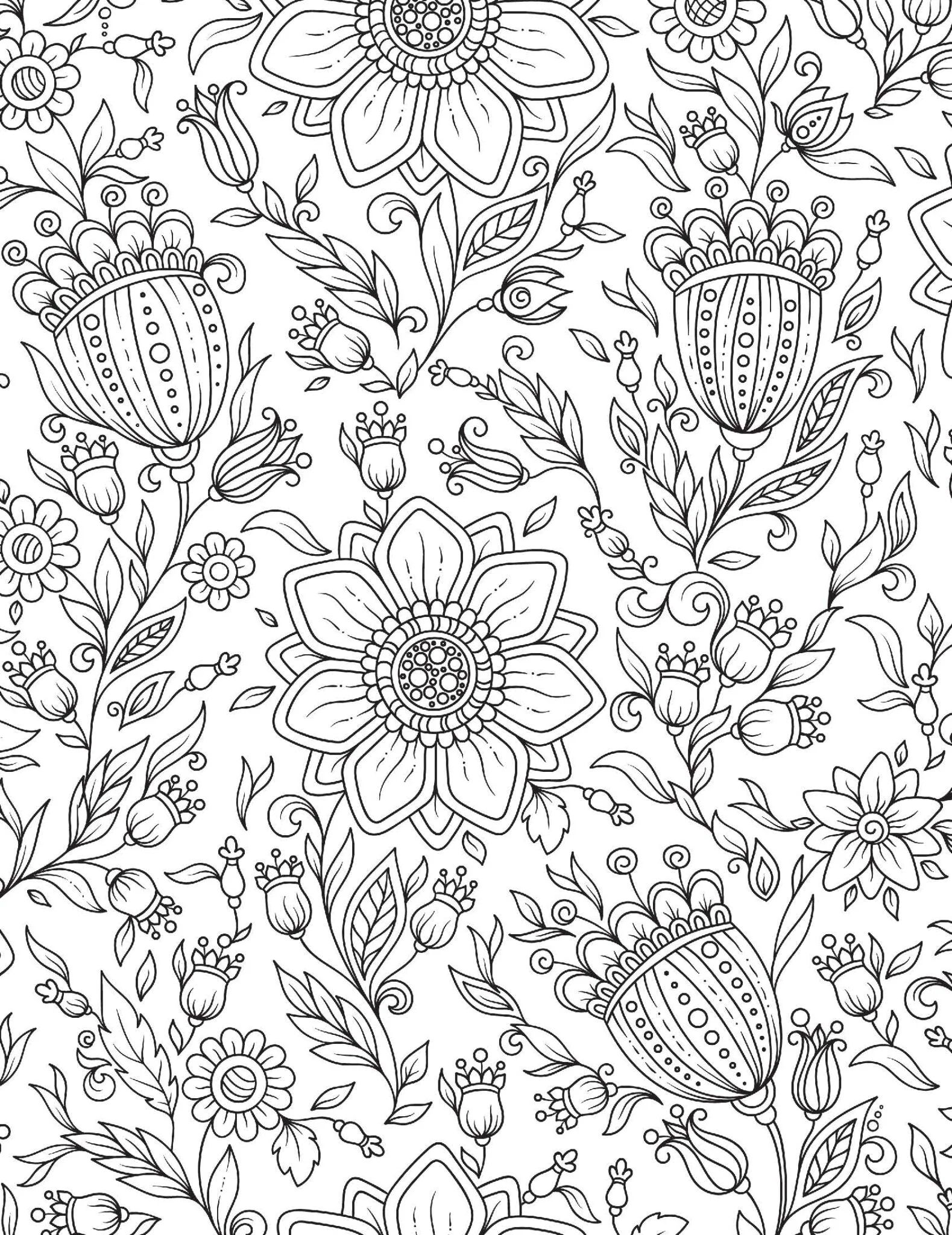 Nature – Colouring Book for Adults - Image 5