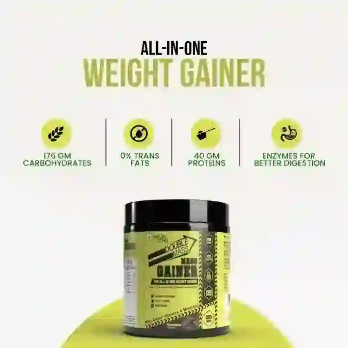 Nature Sure Double Mass 90 Tablets + Mass Gainer 250g - Image 9
