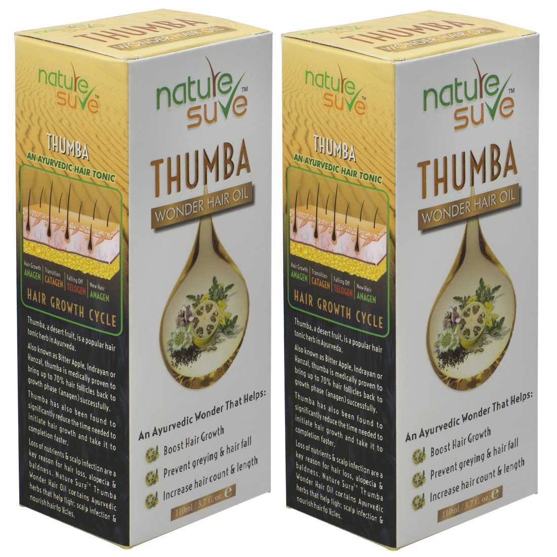 Nature Sure Thumba Wonder Hair Oil for Men and Women - Image 11