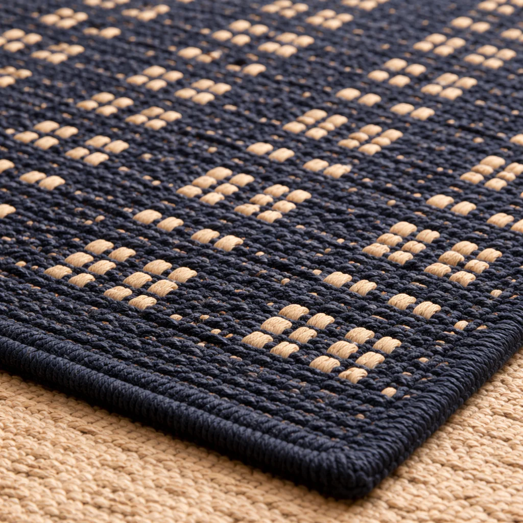 Navy Blue Door Mat – Anti-Skid Floor Mat | Soft & Durable Bathroom/Kitchen Mat | Quick Dry & Absorbent Rug | Non-Slip Entryway Mat for Home - Image 2