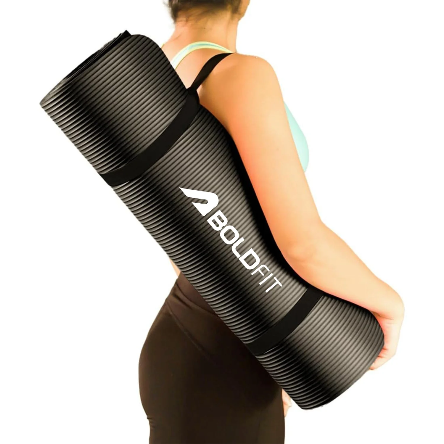 NBR Yoga mat with Carrying Strap - Image 16