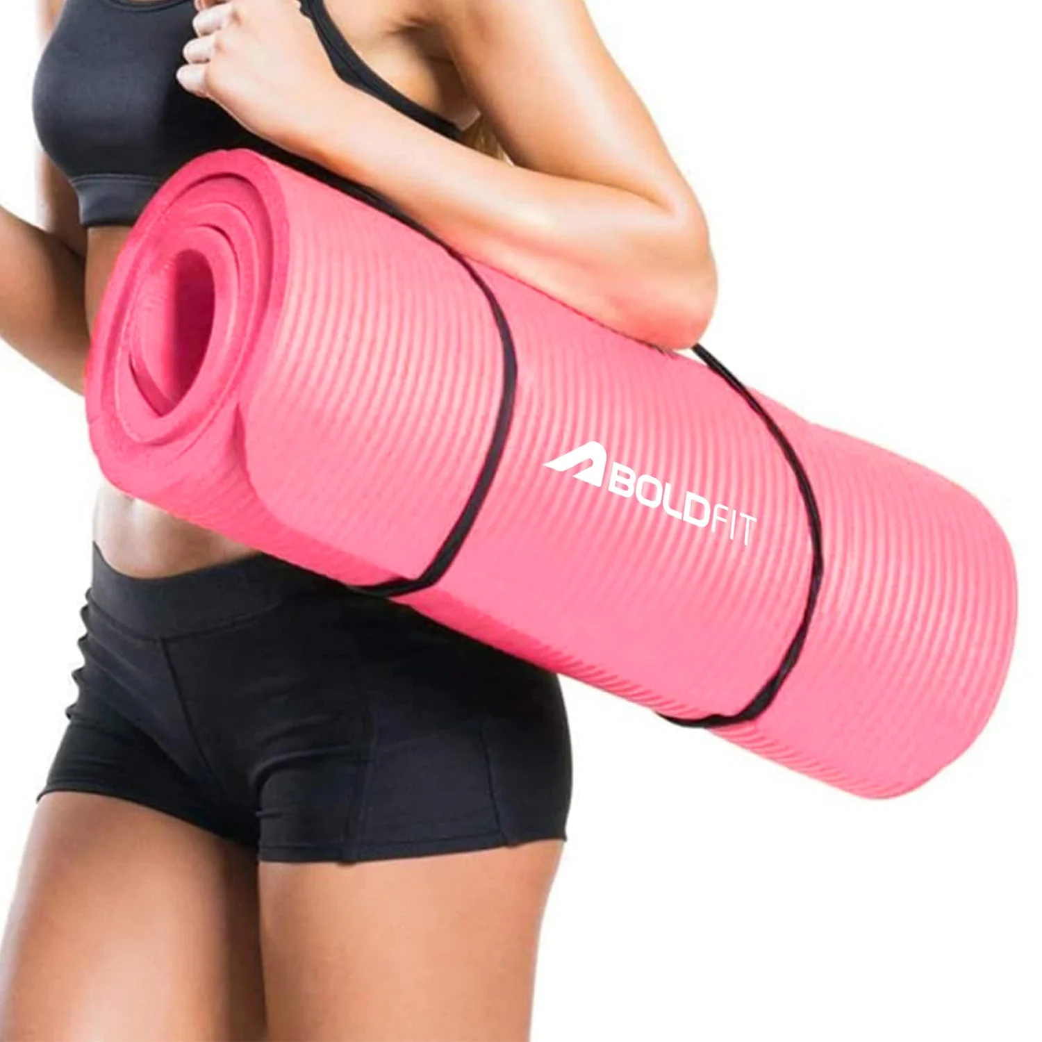 NBR Yoga mat with Carrying Strap - Image 18