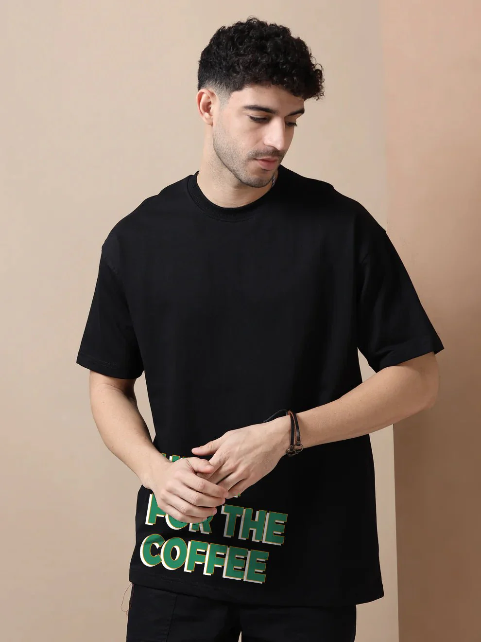 Need Coffee Oversize T-Shirt - Image 6