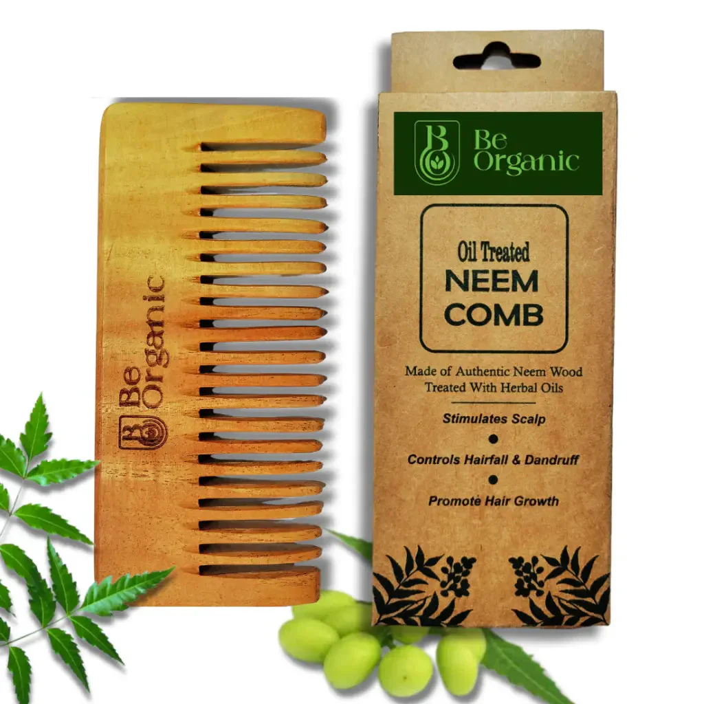 Neem Wood Comb for Hair After Shampoo Comb - Image 7