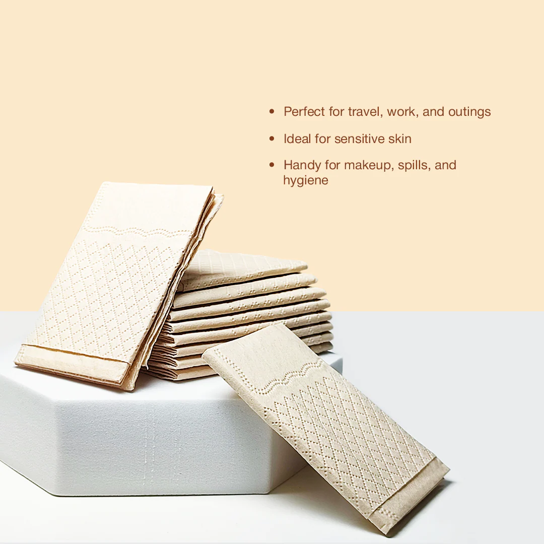 Neem Wood Dual-Tooth Comb & Wide-Tooth Comb with Free 1 Pocket Tissue Pack – Organic Care Combo - Image 10