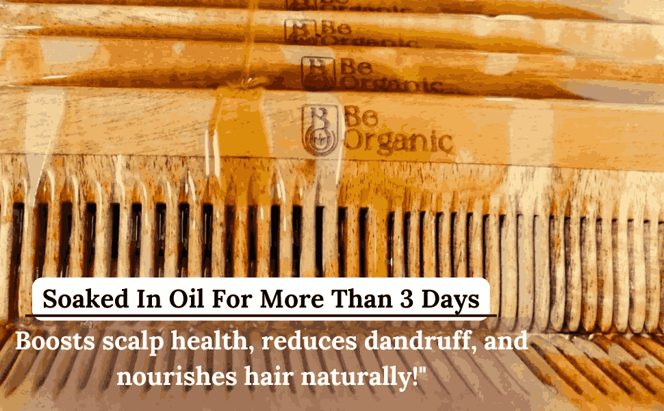 Neem Wood Pocket Comb - Image 3