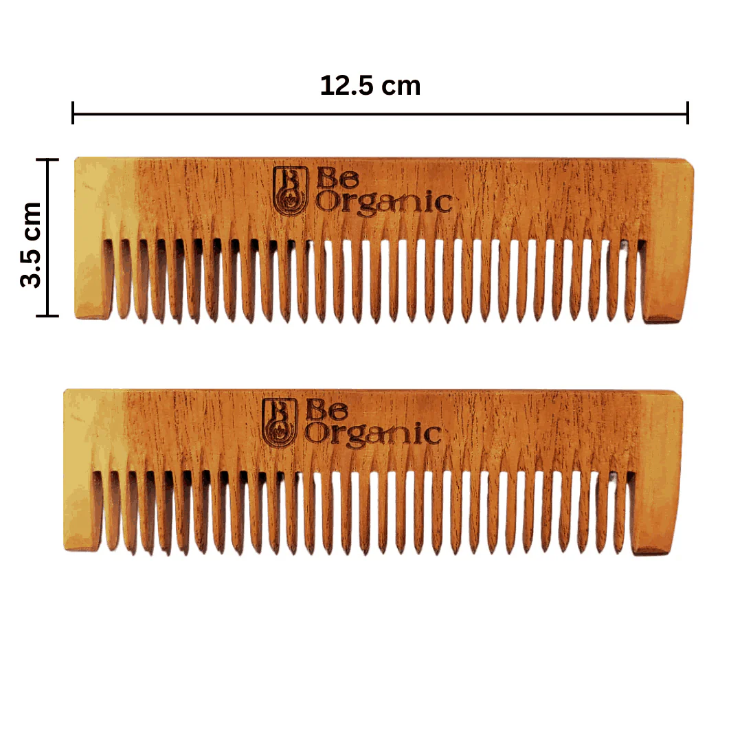 Neem Wood Pocket Comb - Image 7