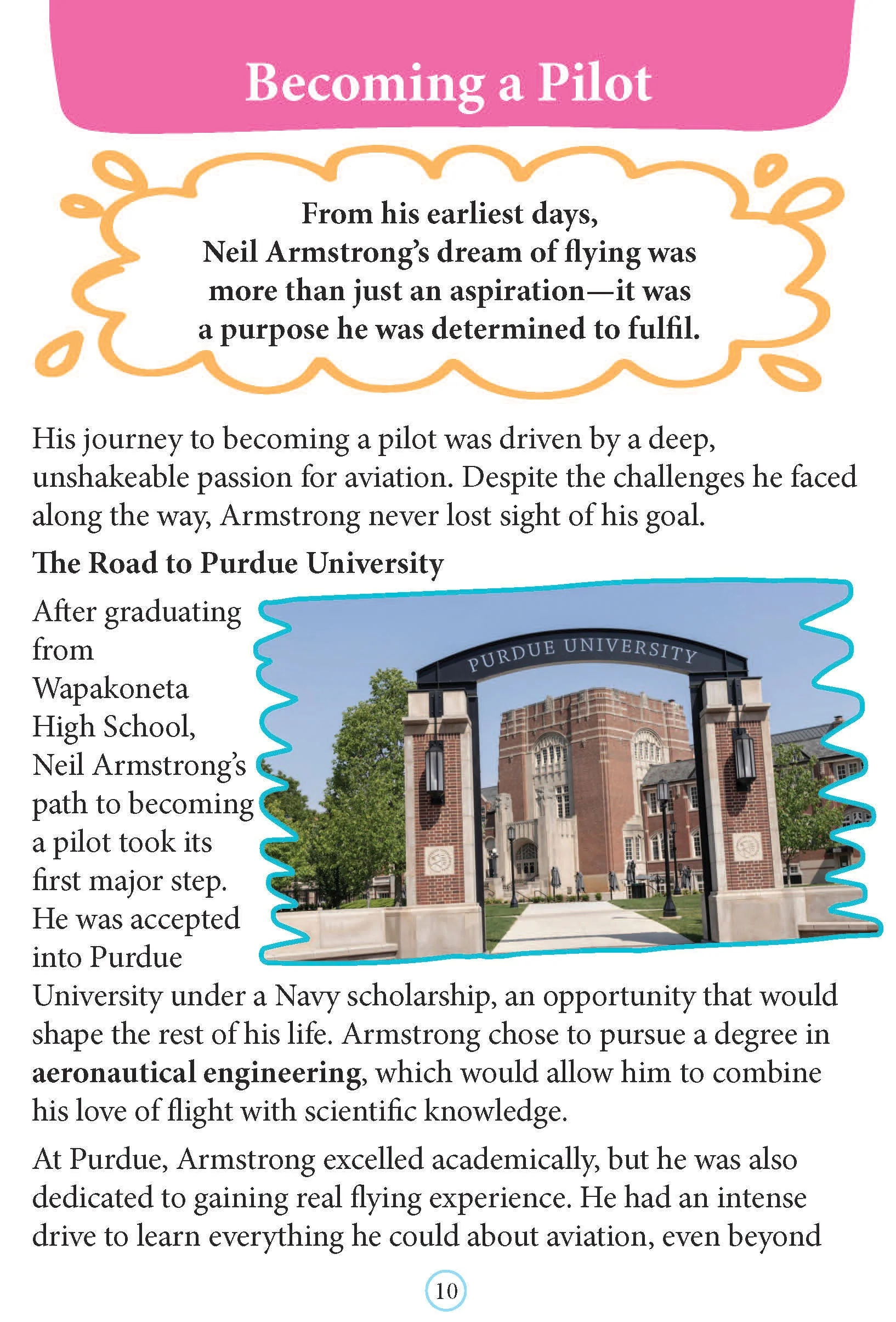 Neil Armstrong Icons of Inspiration  Illustrated Biography for Kids Age 6 - 12 Years - Image 4