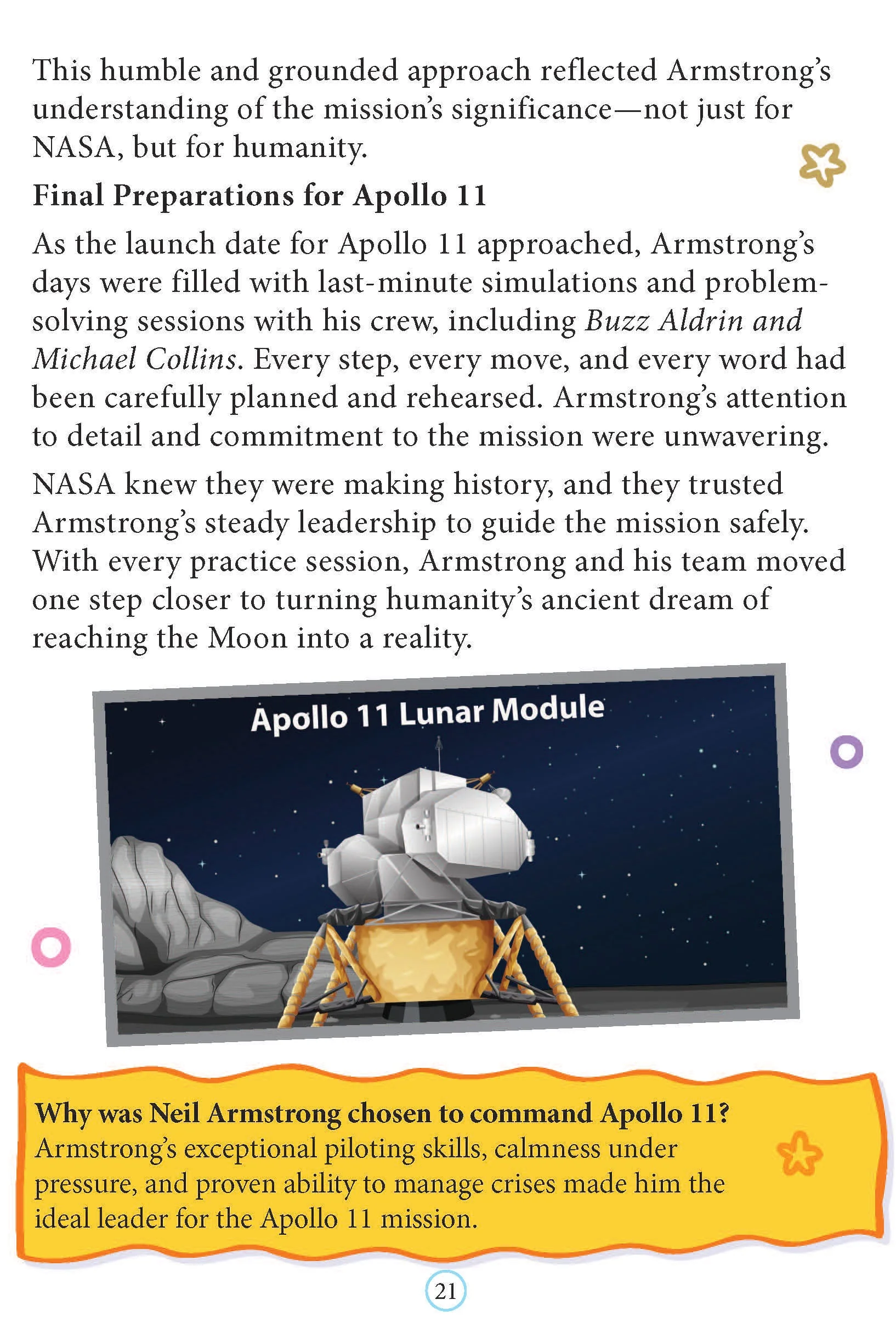 Neil Armstrong Icons of Inspiration  Illustrated Biography for Kids Age 6 - 12 Years - Image 6