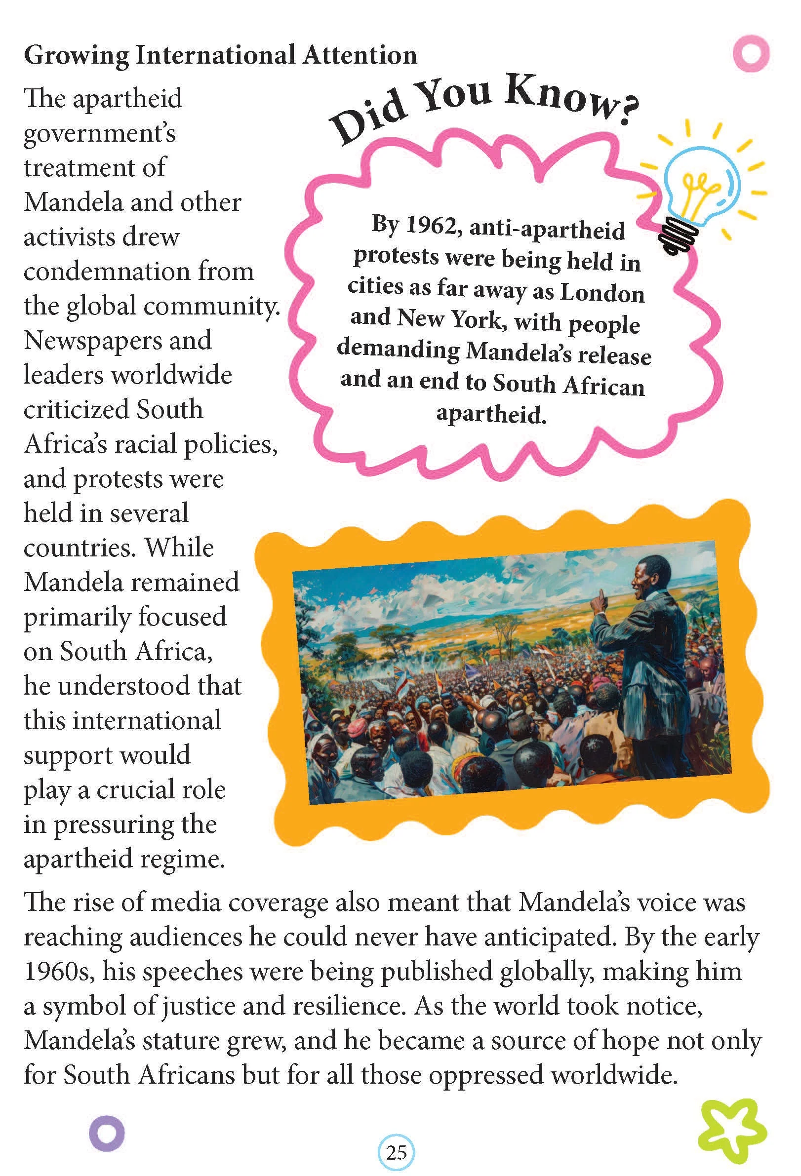 Nelson Mandela Icons of Inspiration  Illustrated Biography for Kids Age 6 - 12 Years - Image 5