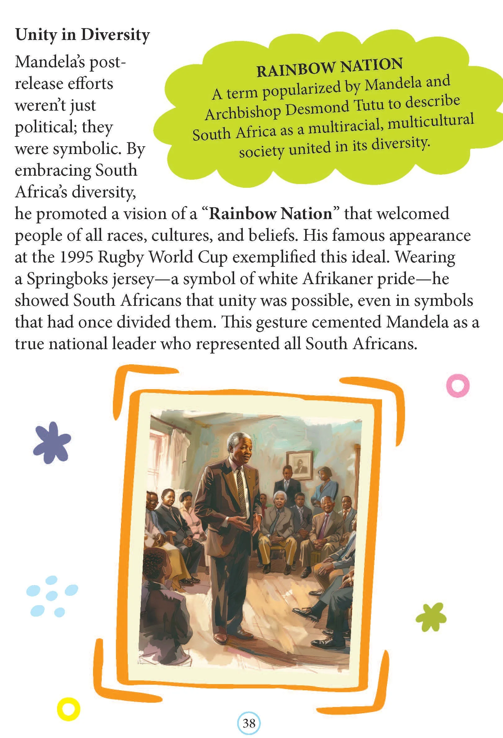 Nelson Mandela Icons of Inspiration  Illustrated Biography for Kids Age 6 - 12 Years - Image 7