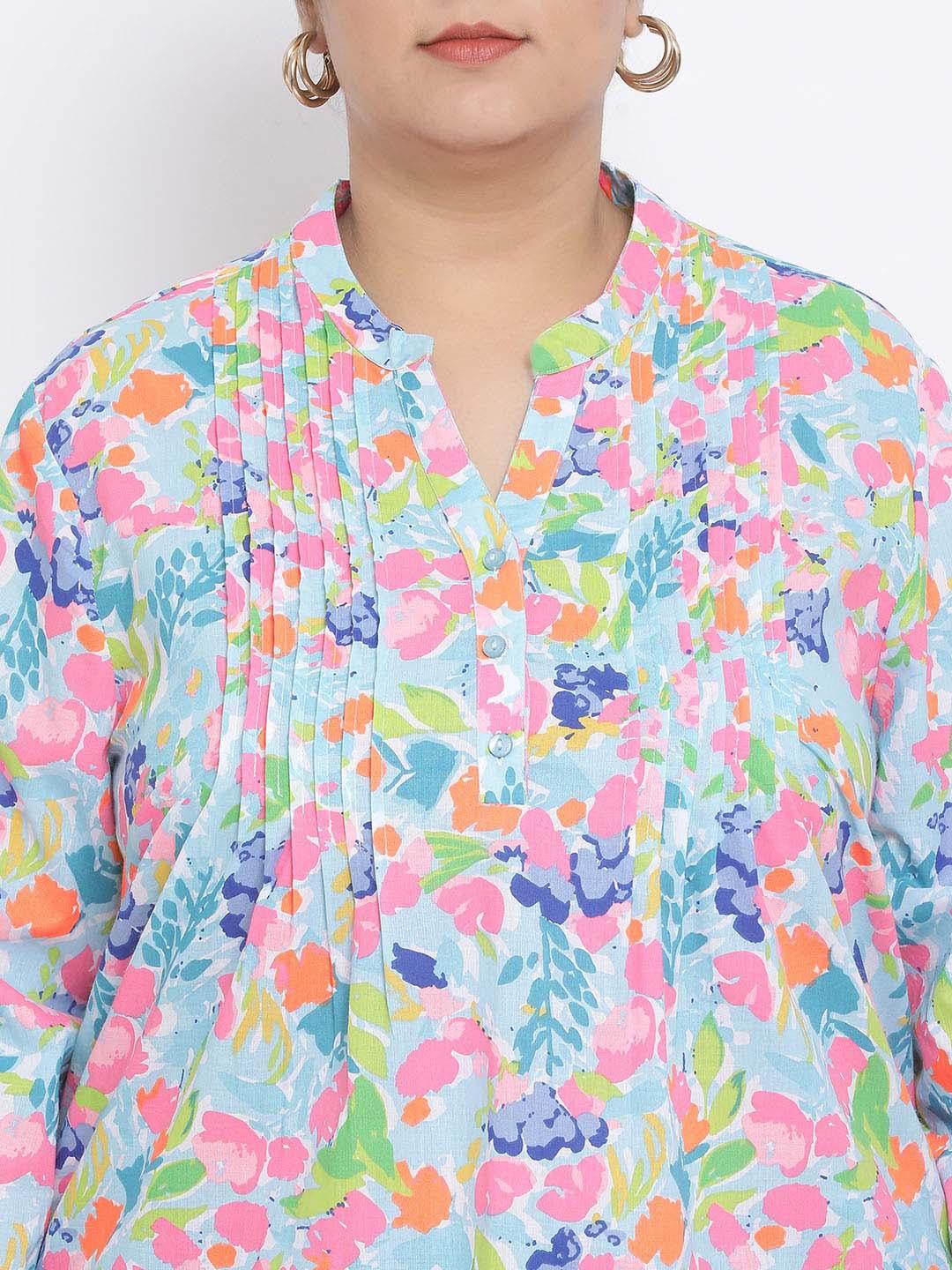 Neon Charismatic Plus Size Women Pluszi Tunic For Vibrant Style - Image 6