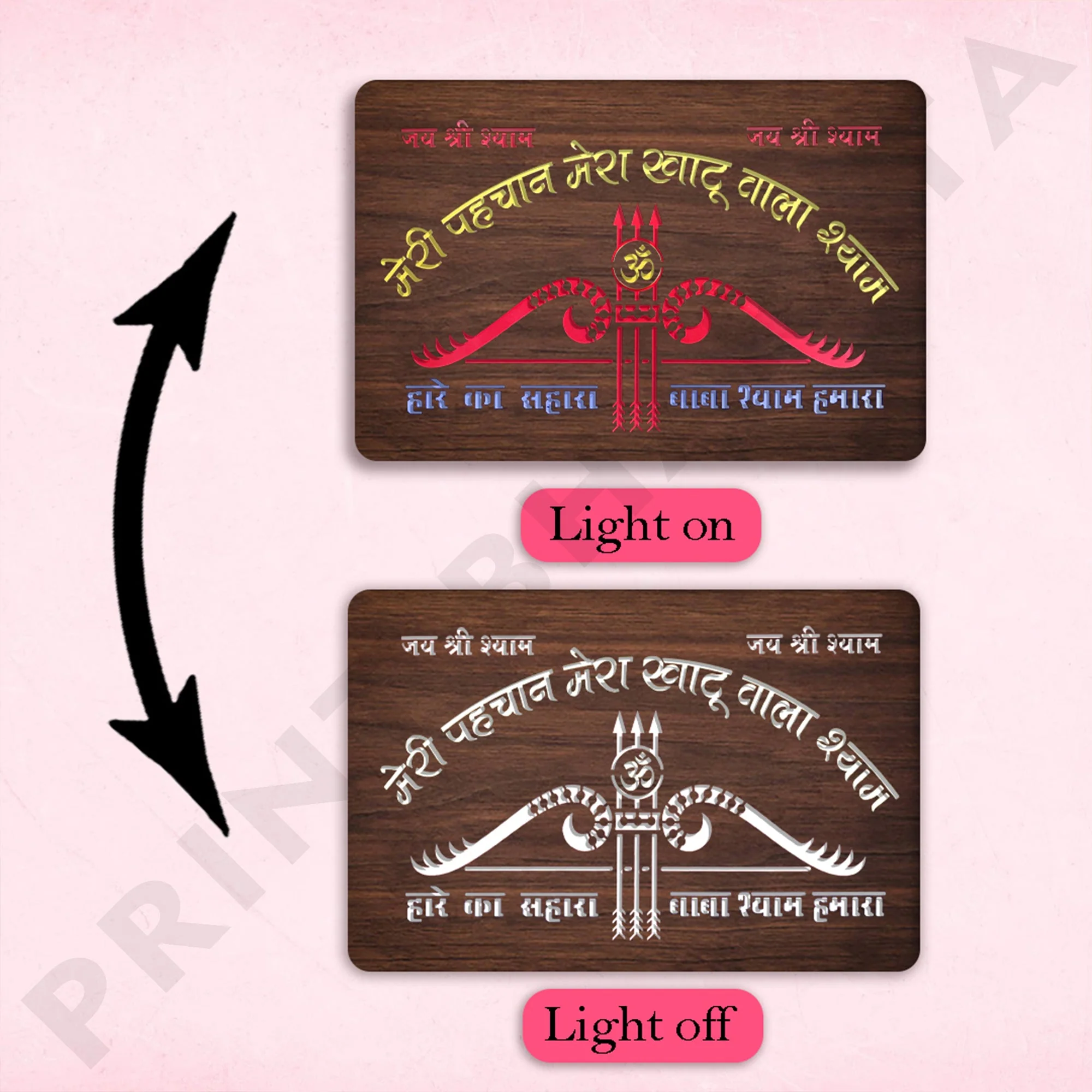 Neon Khatu Syam Frame - Image 3