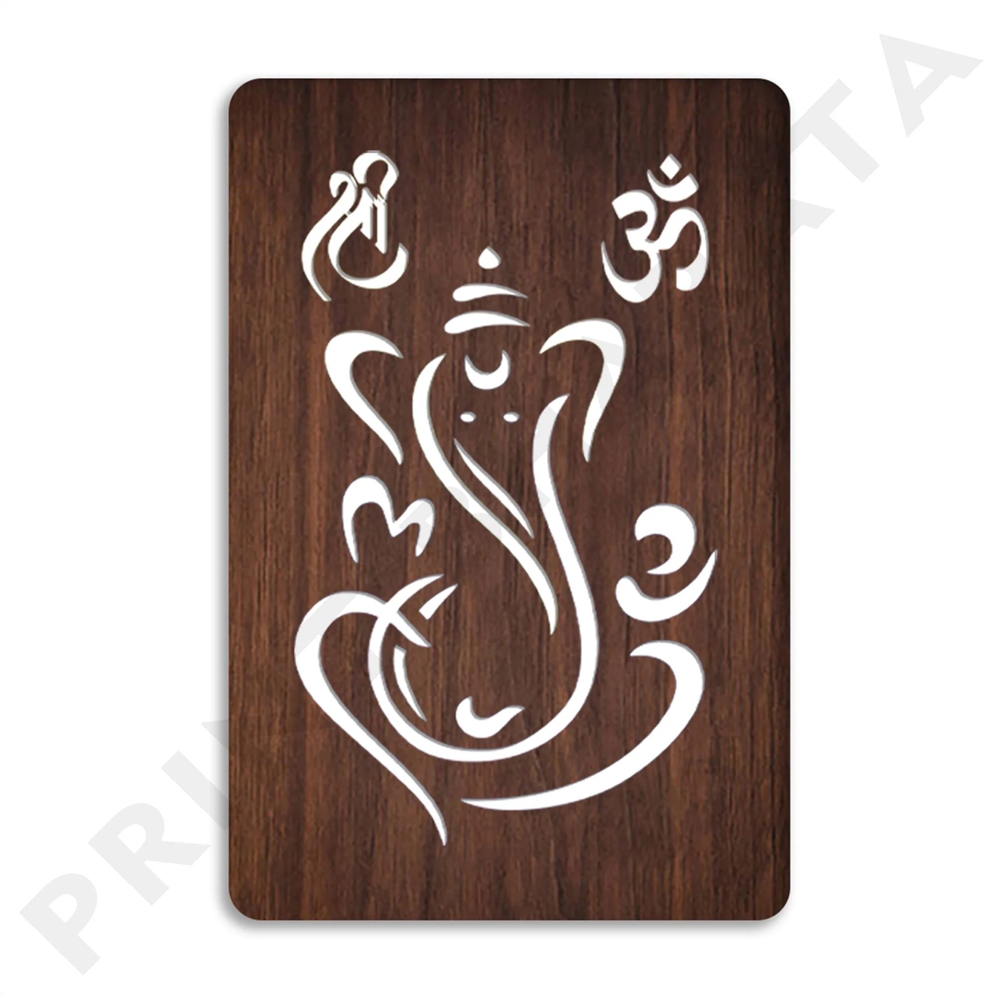 Neon MDF Shri Ganesh ji Frame - Image 5