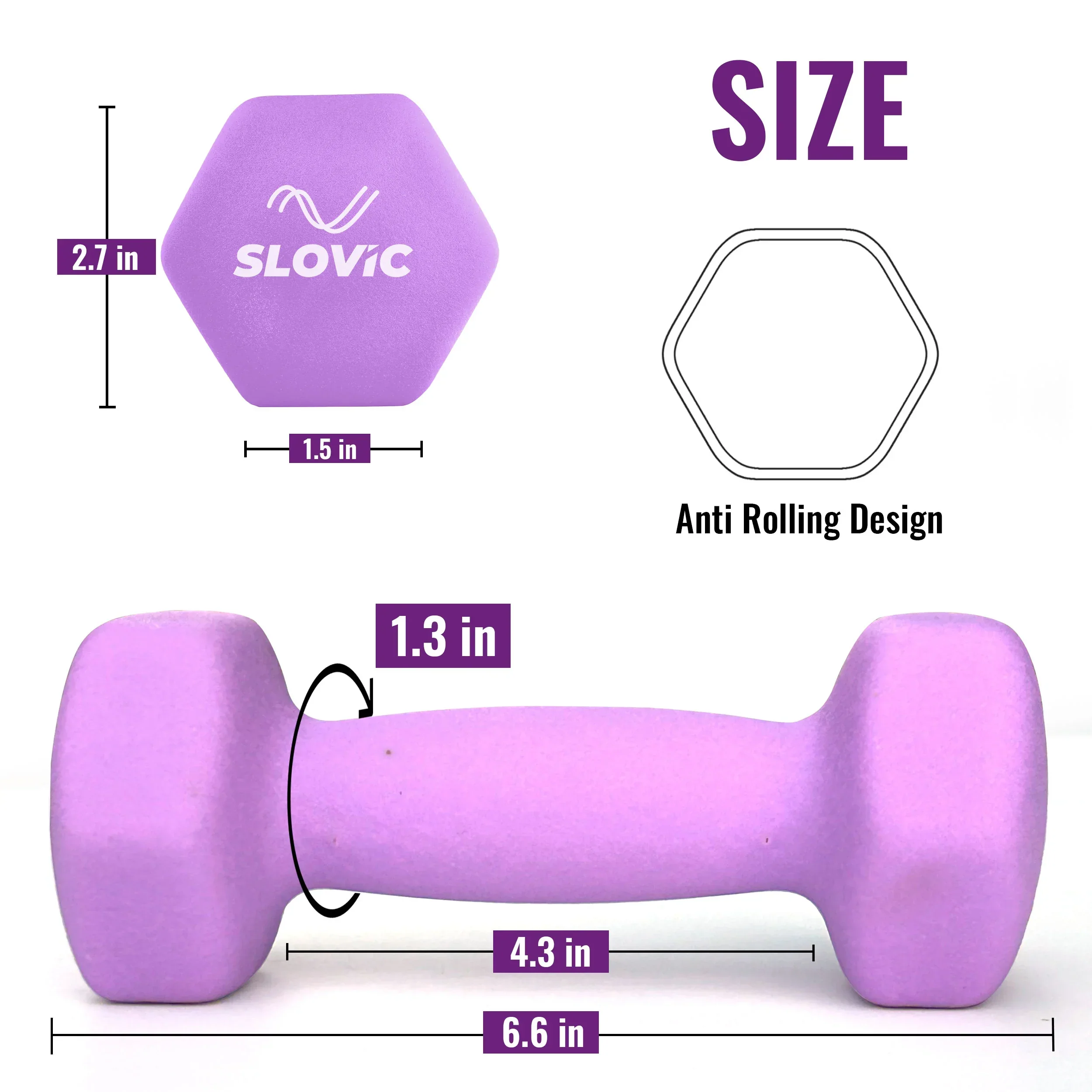 Neoprene Coated Dumbbells - Image 18