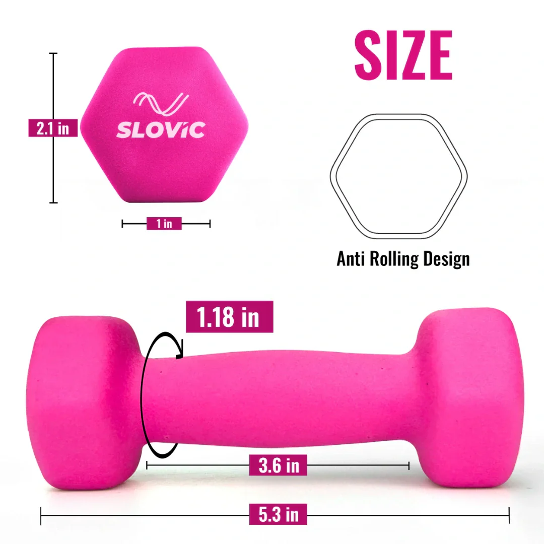 Neoprene Coated Dumbbells - Image 4