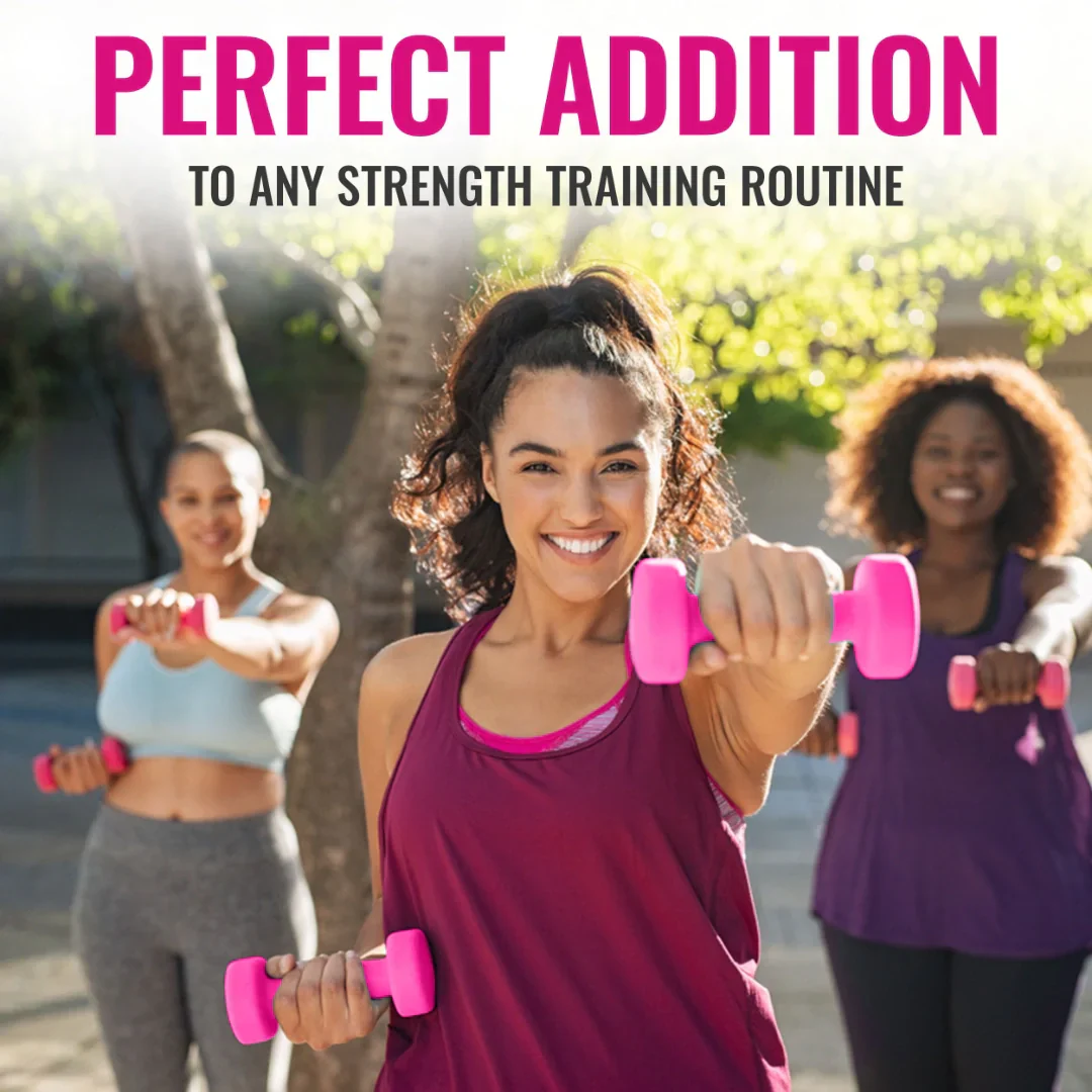 Neoprene Coated Dumbbells - Image 5