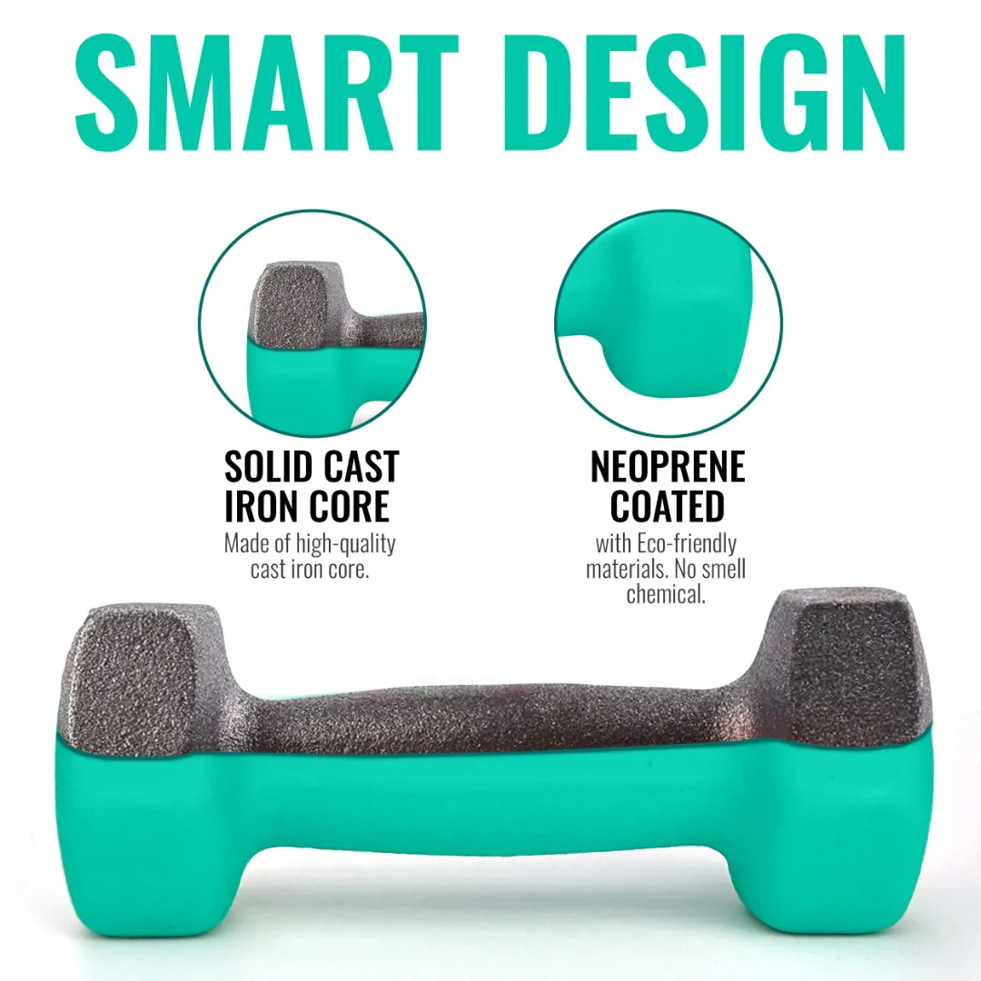 Neoprene Coated Dumbbells - Image 9