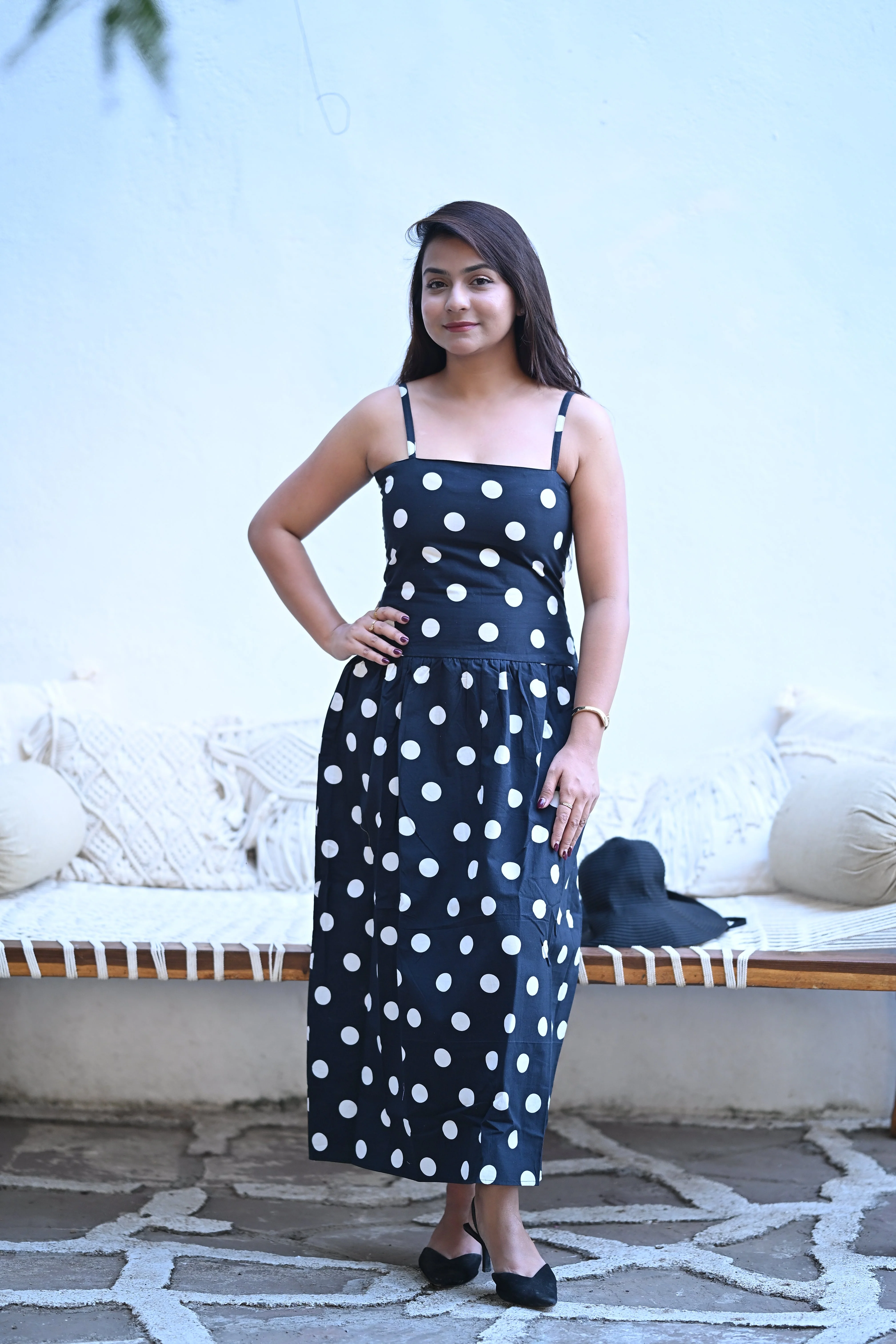 Neroni Polka Dot Dress - Image 3