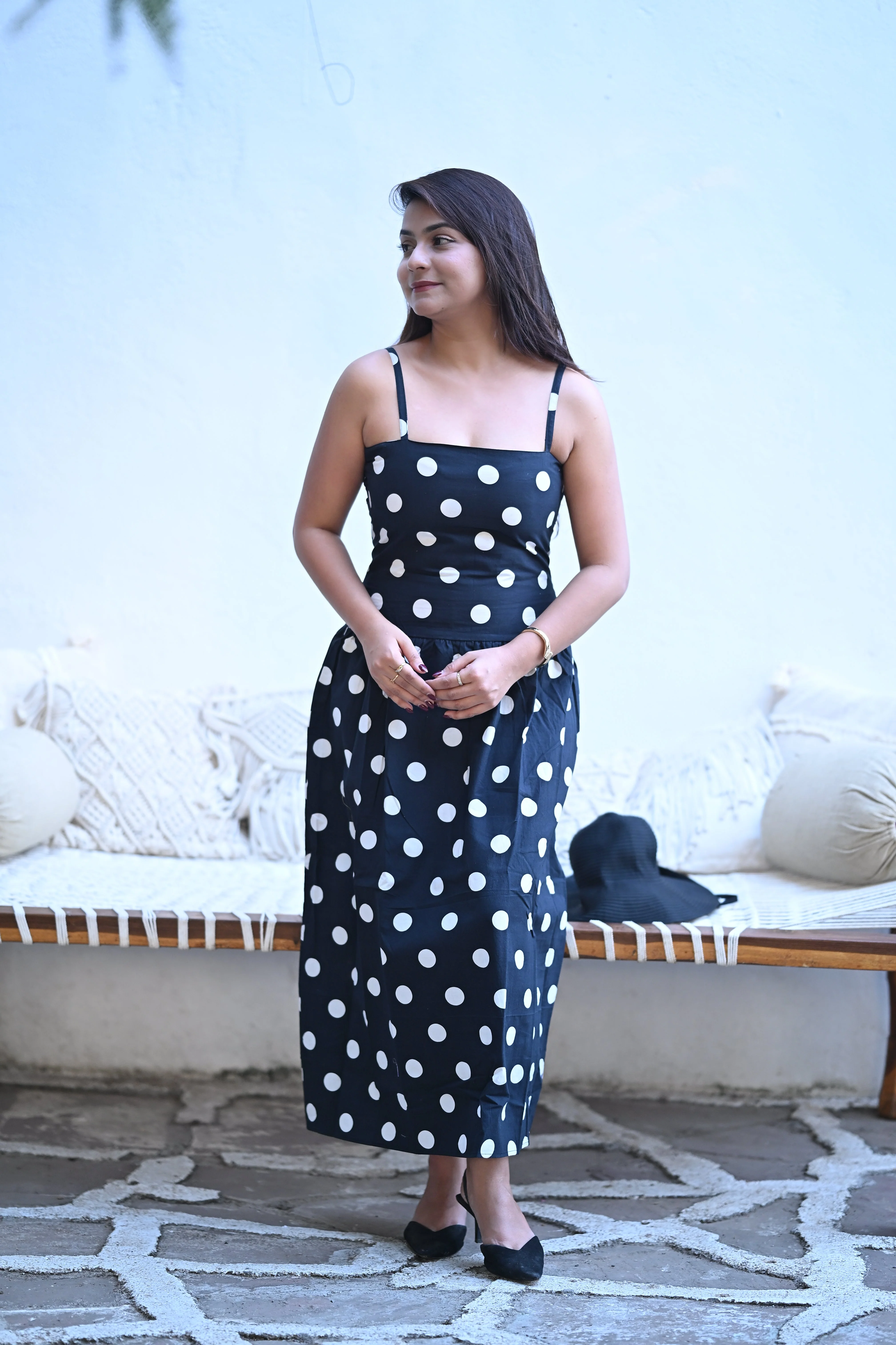 Neroni Polka Dot Dress - Image 4
