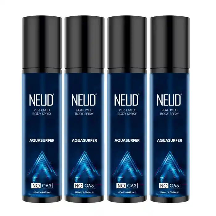 NEUD Aquasurfer Perfumed Body Spray, No Gas Deodorant 120ml, Long-Lasting Fragrance - Image 11