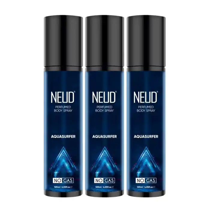 NEUD Aquasurfer Perfumed Body Spray, No Gas Deodorant 120ml, Long-Lasting Fragrance - Image 6