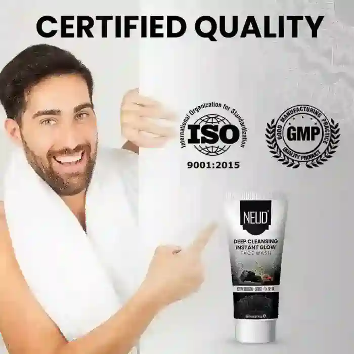 NEUD Combo - Skin Brightening Face Wash 70ml and Deep Cleansing Face Wash 70ml - Image 8