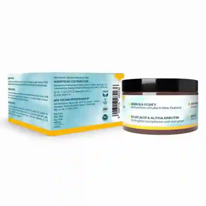 NEUD Gentle Exfoliating Scrub with Manuka Honey, Kojic Acid and Alpha Arbutin for Naturally Clear Skin - 100g - Image 7